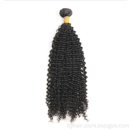 Original Kinky Curly Hair Weaves Extensions For Black Women, Different Types of Curly Hair Brazilian Tight Curly Weaves